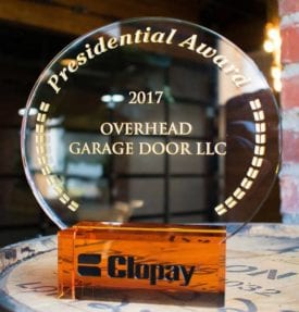 OGD™ Overhead Garage Door 1 Clopay Presidential Award Updated e1552729397278
